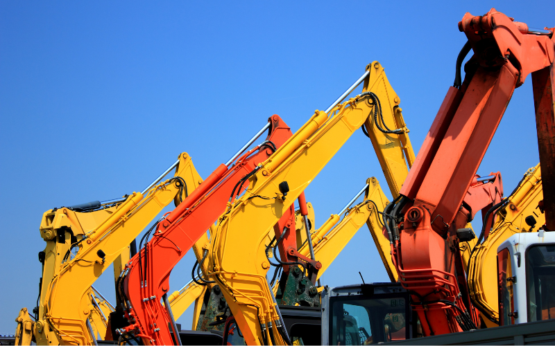 Tools of the Trade How Equipment Finance Helps Tradies Grow Their Business_Picture of excavators/machinery